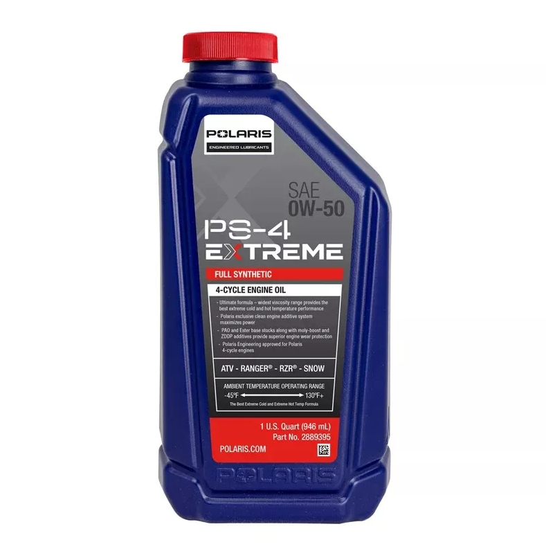 Litro de aceite Sintetico PS-4 0w-50 Extreme