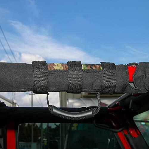 Par Agarraderas Camoflaje Premium Para Roll Bar Jeep Wrangler Rzr