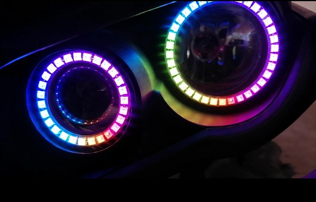 Aros Angel Chasing Multicolor Rgb Canam Outlander 650/850/1000