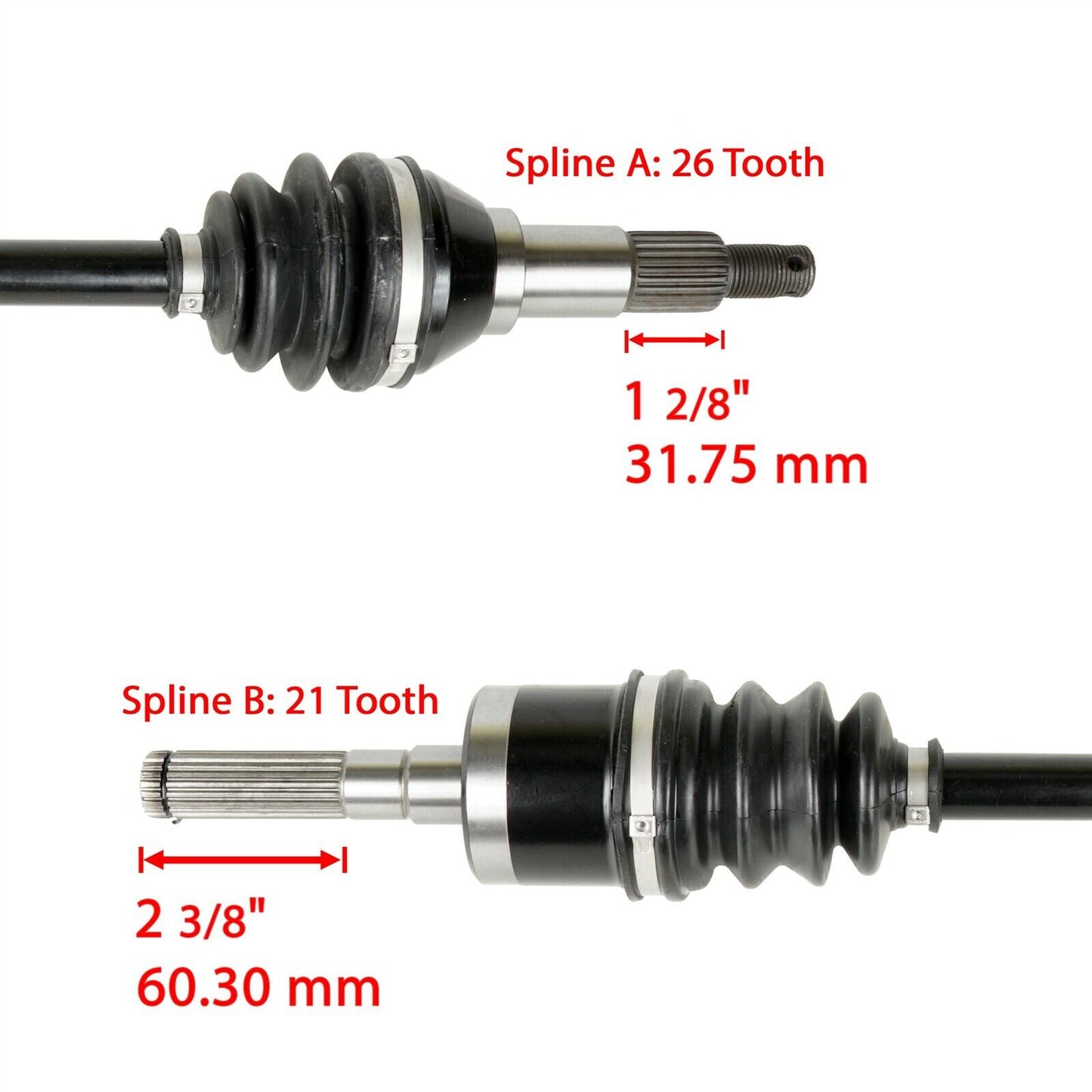 Flecha Homocinetica Delantera Derecho Can-am Outlander Renegade 450/500/570